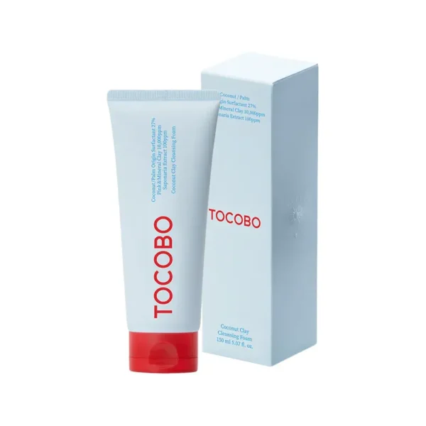 COCONUT CLAY CLEANSING FOAM TOCOBO