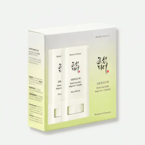 Matte Sun Stick : Mugwort+Camelia Set (2pack)