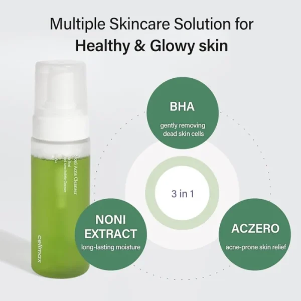 CELIMAX-Noni-Acne-Bubble-Cleanser-4 CELIMAX THE REAL NONI ACNE BUBBLE CLEANSER