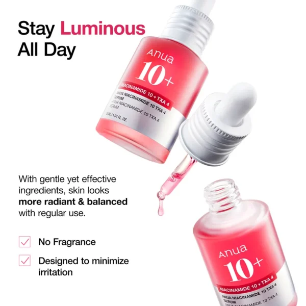 ANUA NIACINAMIDE 10% + TXA 4% SERUM 30 ML